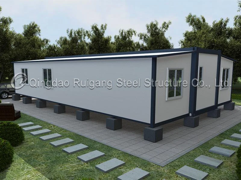 Qingdao Custom Made Prefabricated Modular Expandable Container House to City Free Design