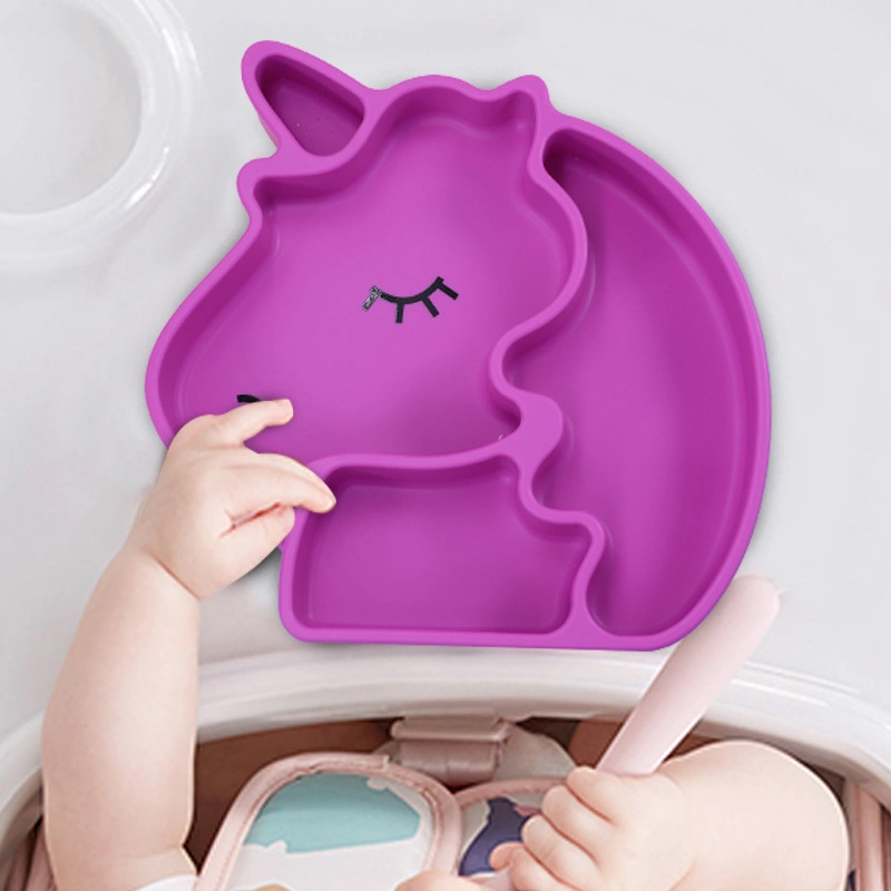 Unicorn Dinner Plate for Baby