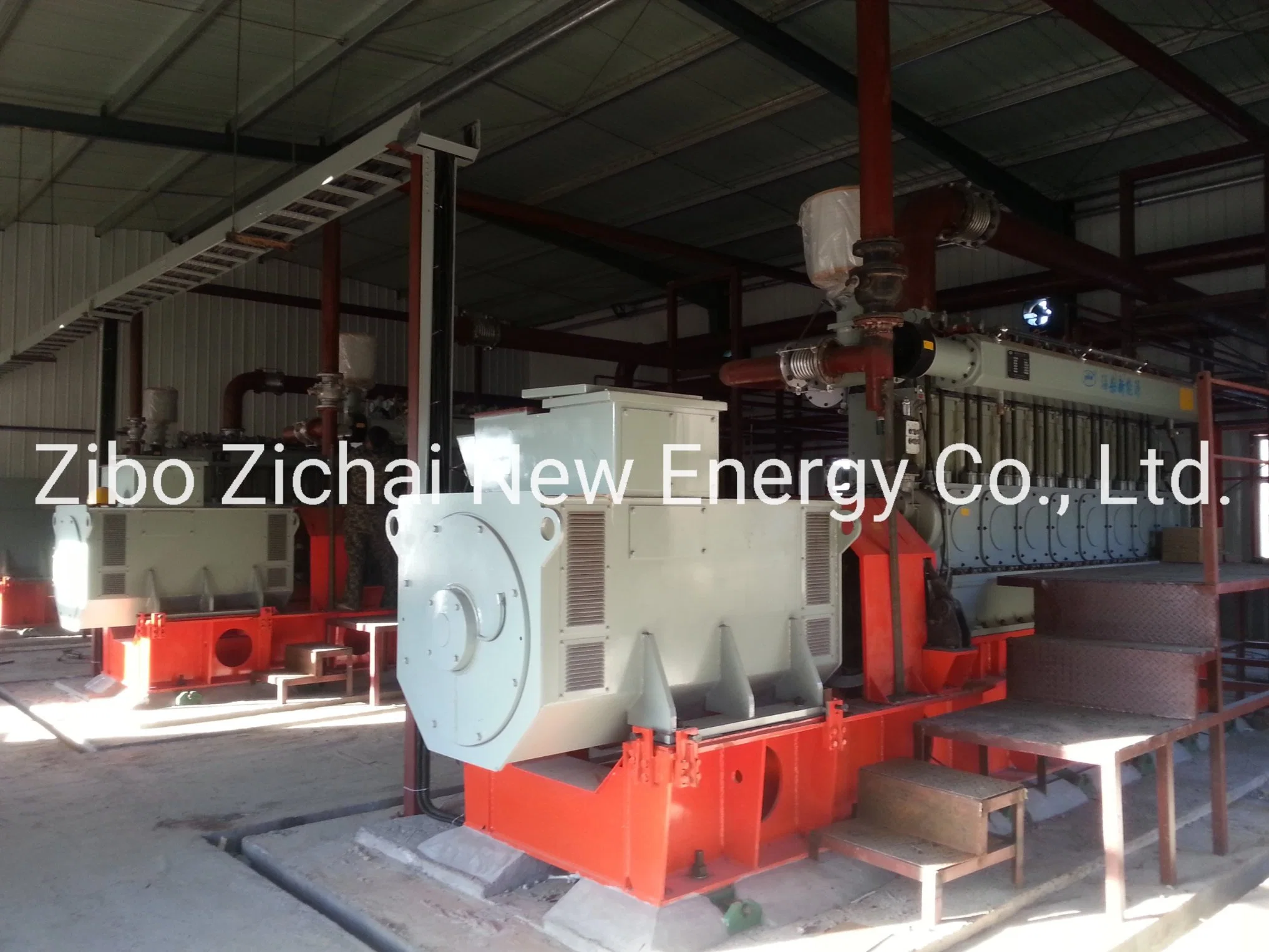 Natural Gas Engine Power Generator Biogas Biomass Syngas 300kw Biogas Methane Natural Gas as Fuel