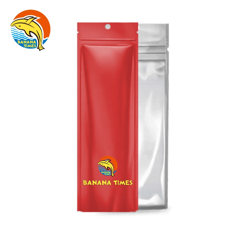 Branded Logo Printed Customized Heat Seal Resealable Stand up Plastic Smell Proof Packaging Mylar Bag with Zipper