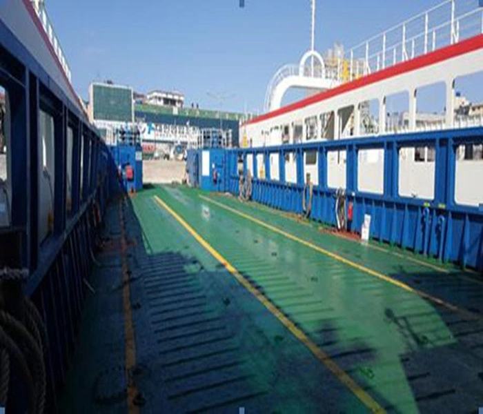 China Length 45m Lct Roro Passenger and Cargo Boat for Sale