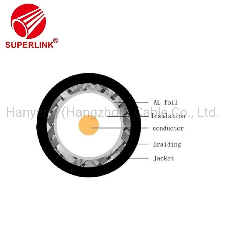 Engineering Cable Large Outer Diameter Rg11 Coaxial Cable