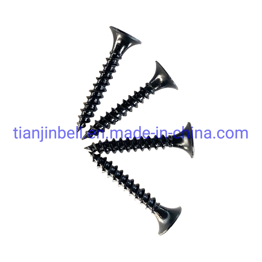 Good Quality Gypsum Board Coarse Fine Thread Self Tapping Drywall Screw/Black Screw