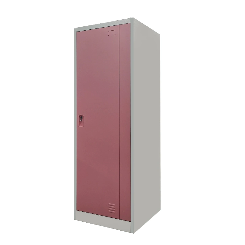 Knock Down 1 Compartment School Locker Manufacturer Metal Steel Locker Cabinet Furniture