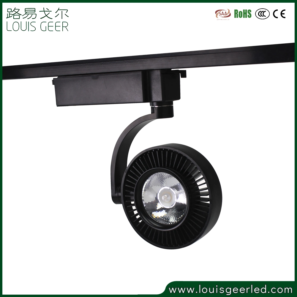 White and Black COB LED Track Light Spotlight 12W Commercial Lighting AC85-265V LED Bulb