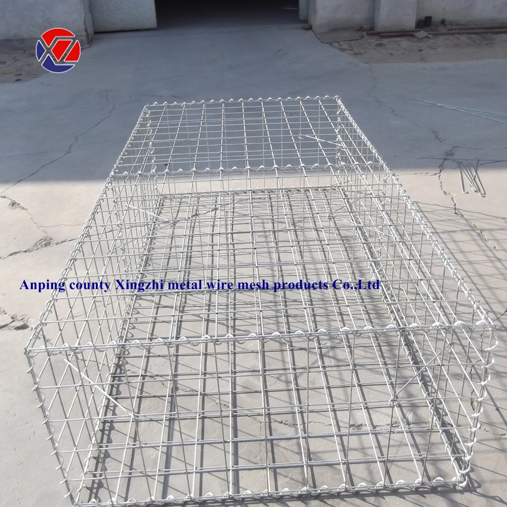 3mm/4mm/5mm/6mm Galfan Coating Welded Mesh Gabion Basket