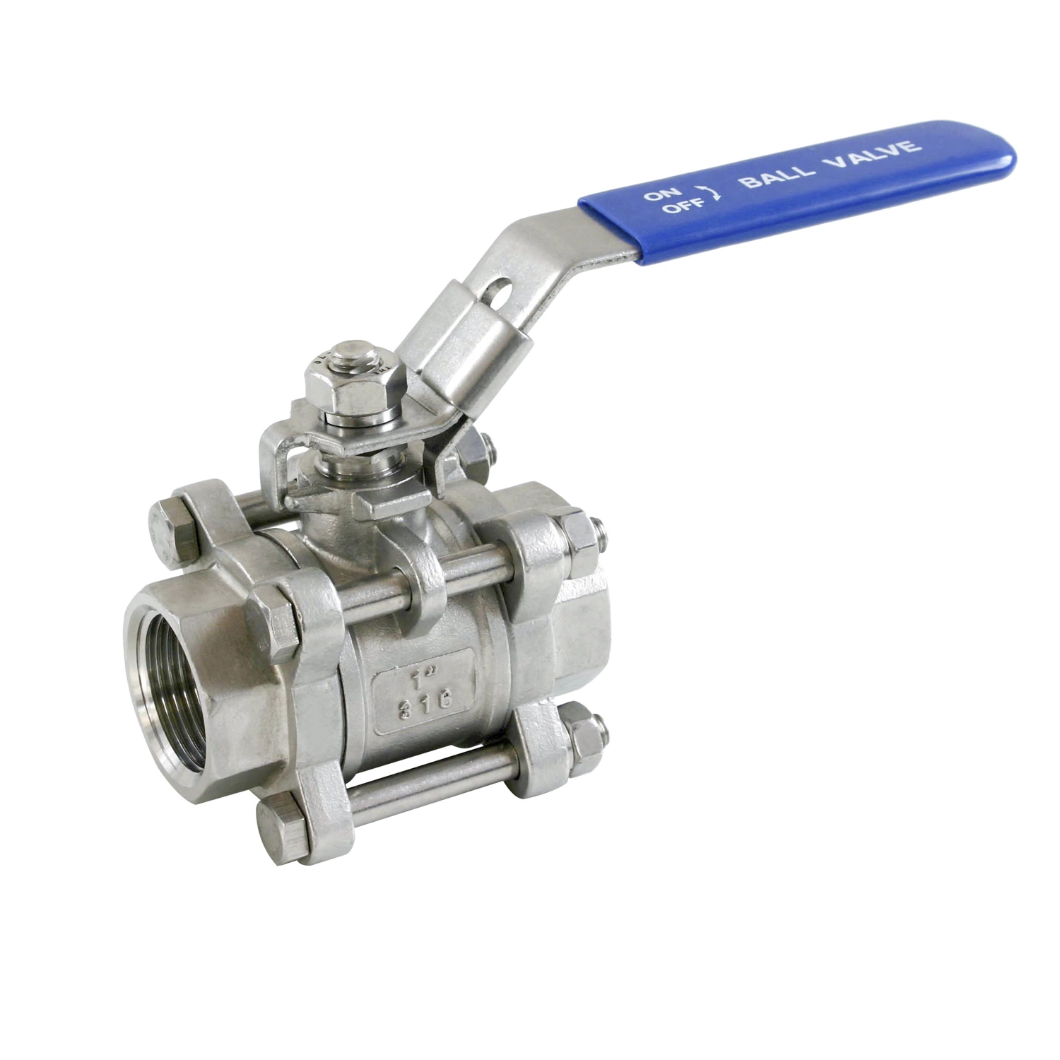 BSPT DN15 SS304/SS316 Hose Tap Ball Valve/Drain Tap