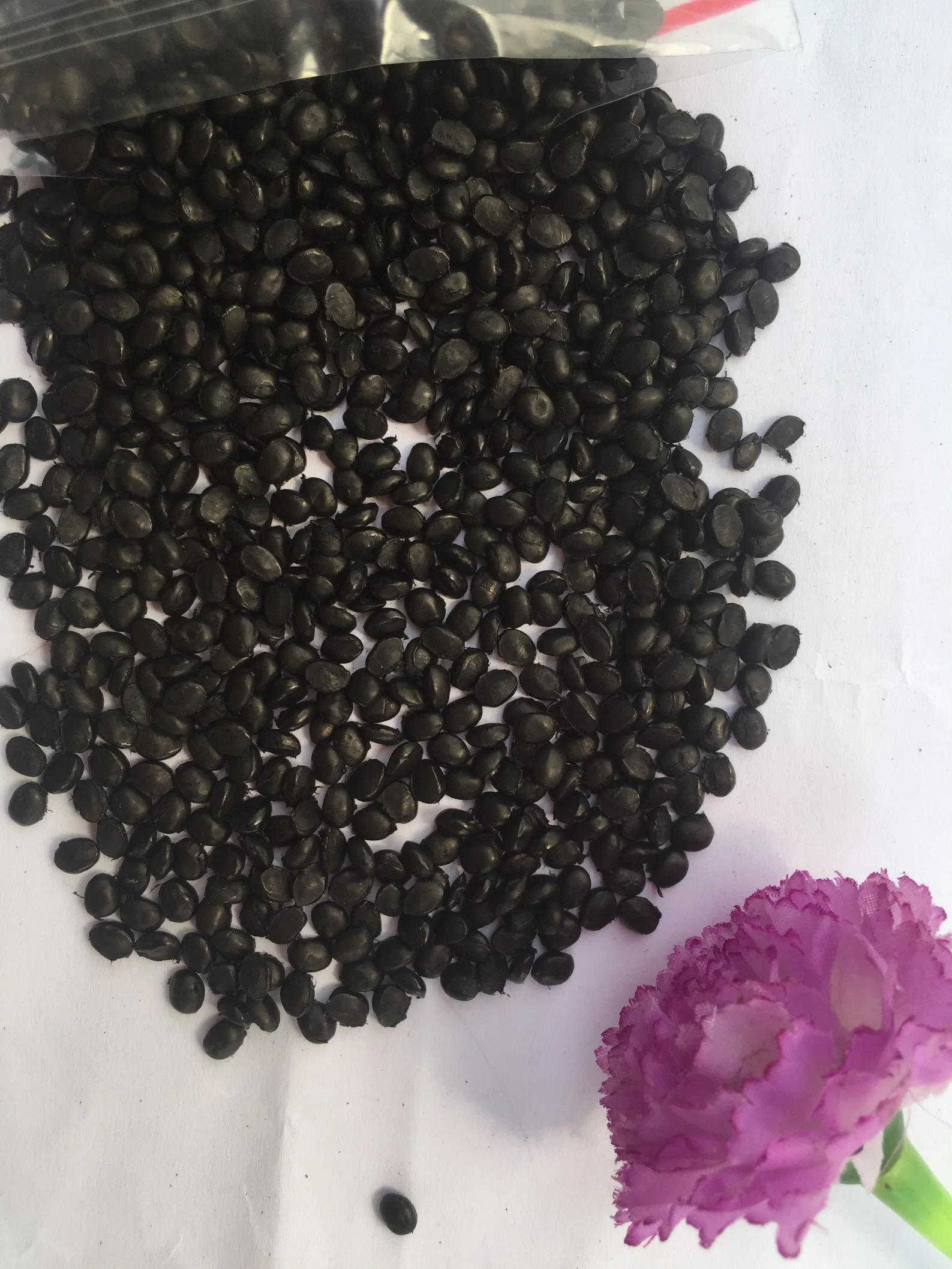 Black Color Plastic Resin Use for Plastic Injection