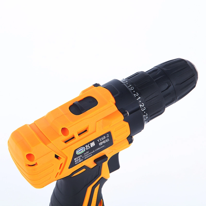 Multiple Function 2 Speed Adjustable Cordless Drill with Li-ion Battery