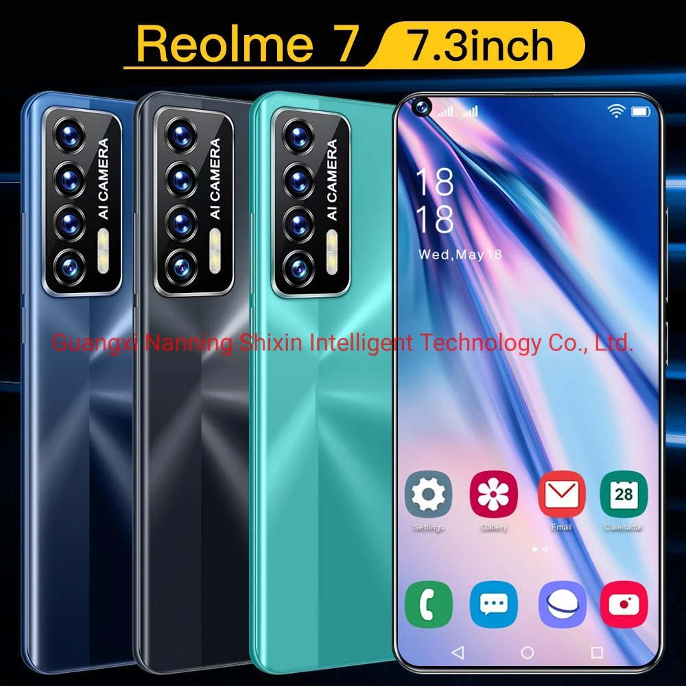 Reolme7 K601 Smartphone Original Android Mobile 8+256GB Original Cellphone Cell Smart Phone