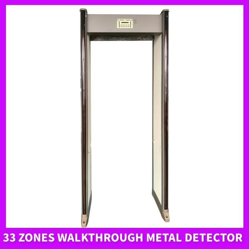 33 Zones Portable Walkthrough Metal Detector Door Frame Metal Detector Gold Detector