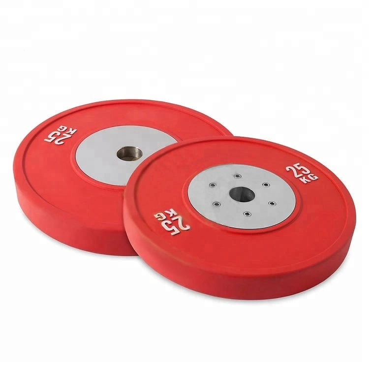 Fitness Mayorista/Proveedor acero paragolpes Barbell Apu gimnasio de la placa de peso