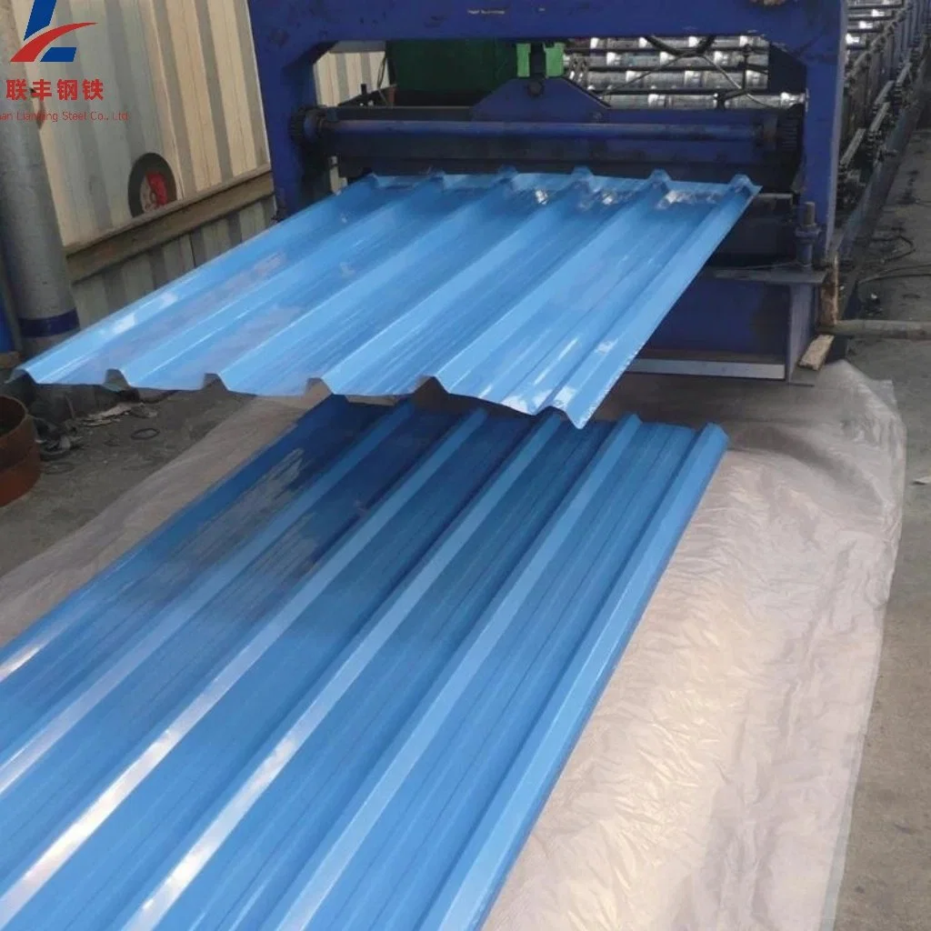 Pre Color Coated Galvanized Iron Profile Sheets PPGI Plates Painted Roofing Sheets