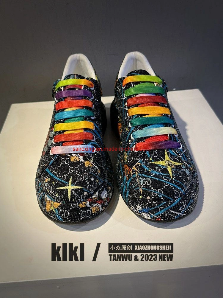 China Mayorista/Proveedor de zapatillas de running fábrica de zapatillas de baloncesto Walking Shoes de lujo 4 Zapatos de fútbol Zapatos Kiki