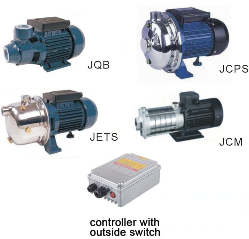 Solar DC High Pressure Boosting Surface Pump Systems