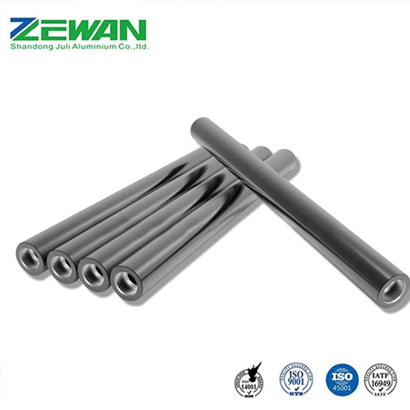 6063 6061 Conveyor Aluminum Guide Roller Idler Rollers Custom Design Aluminium Machinery Parts