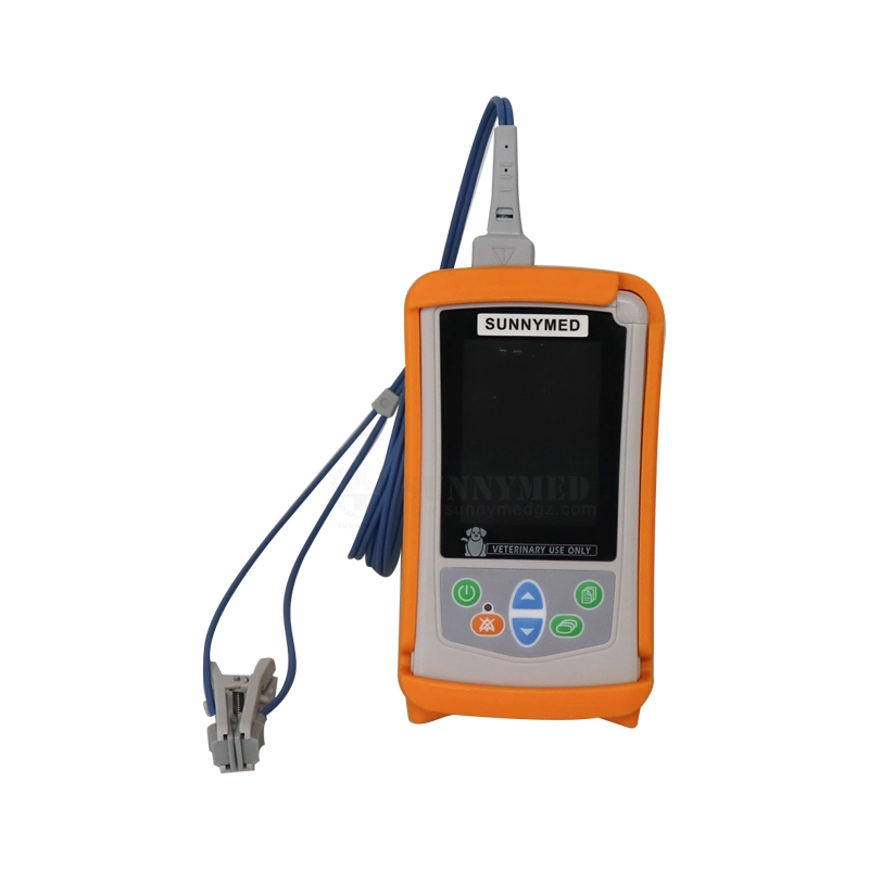 SY-W001n Veterinary Clinic Equipment recargable Handheld Vet SpO2 Veterinary Pulse Oxímetro para animales