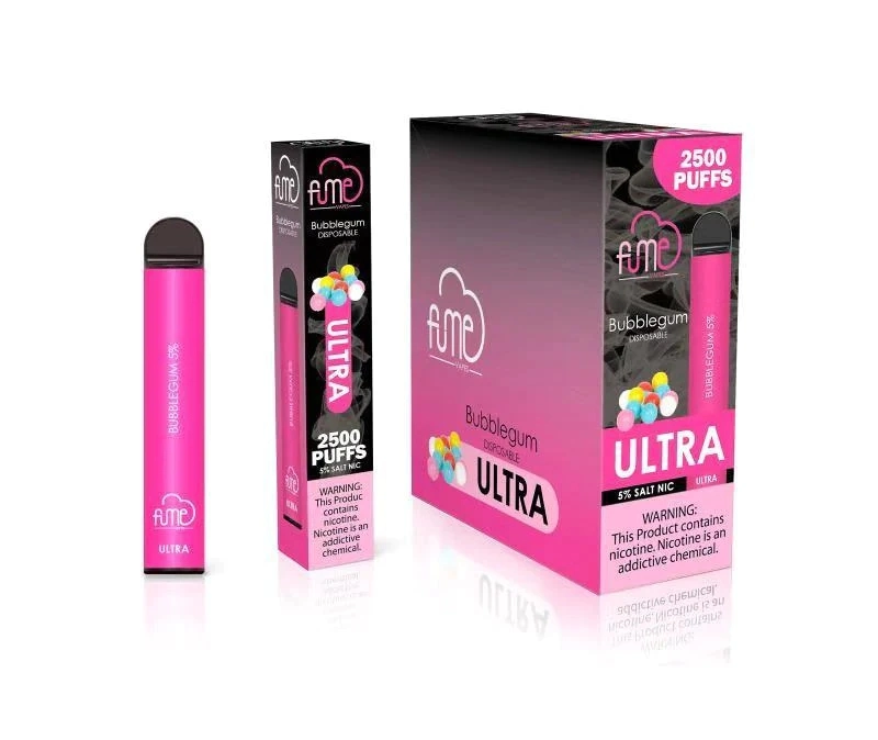 Blätterteig 2500 Fume Ultra 8ml vorgefüllt Saft 1000mAh 31flavors Stift Pod Elektronische Zigarette Einweg Vape