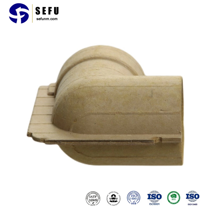 Sprue Pipe Supplier Refractory Paper Tee Reducer Tube for Iron Casting