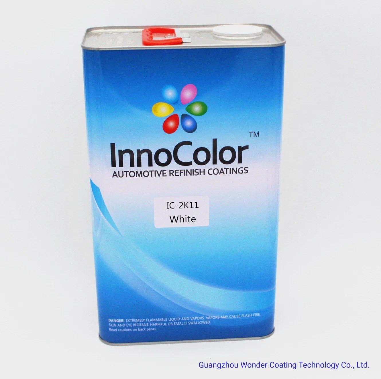 Automoción Innocolor acabar la pintura 1K de colores sólidos de color verde dorado