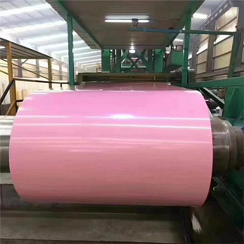 PPGI Color Coated Steel Coil, Prepainted Galvanize D Steel Coil Roofing Sheets Building Materials