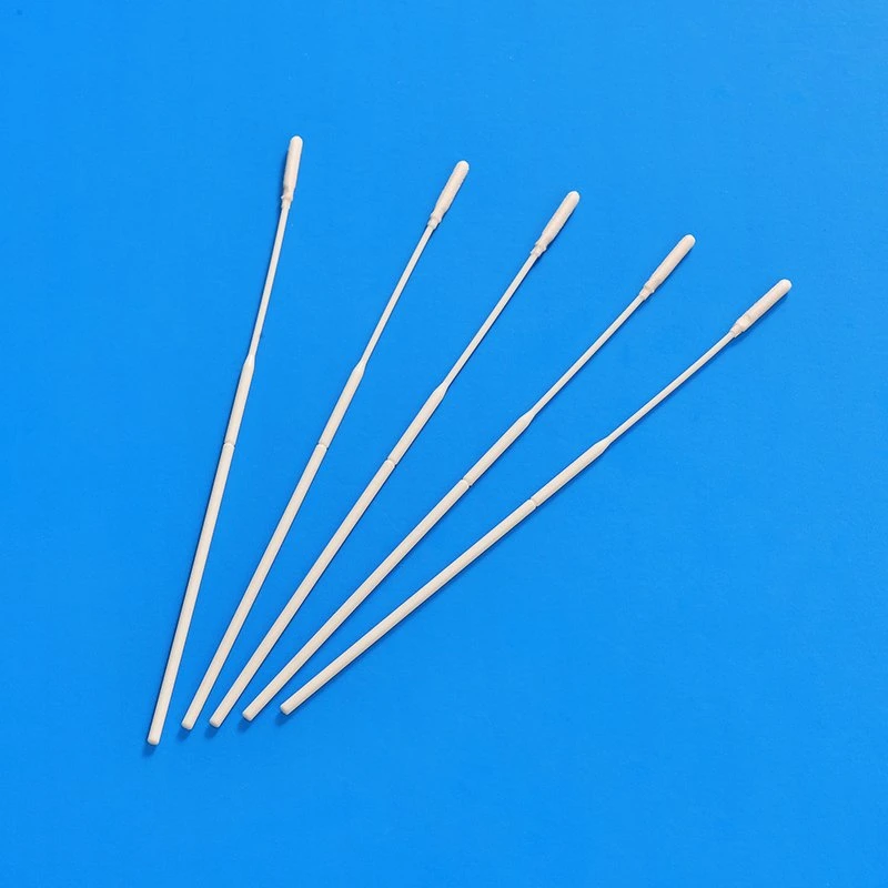 ISO CE FDA Approved Nasal Sampling Test Sponge Swab Sterile Foam Swab