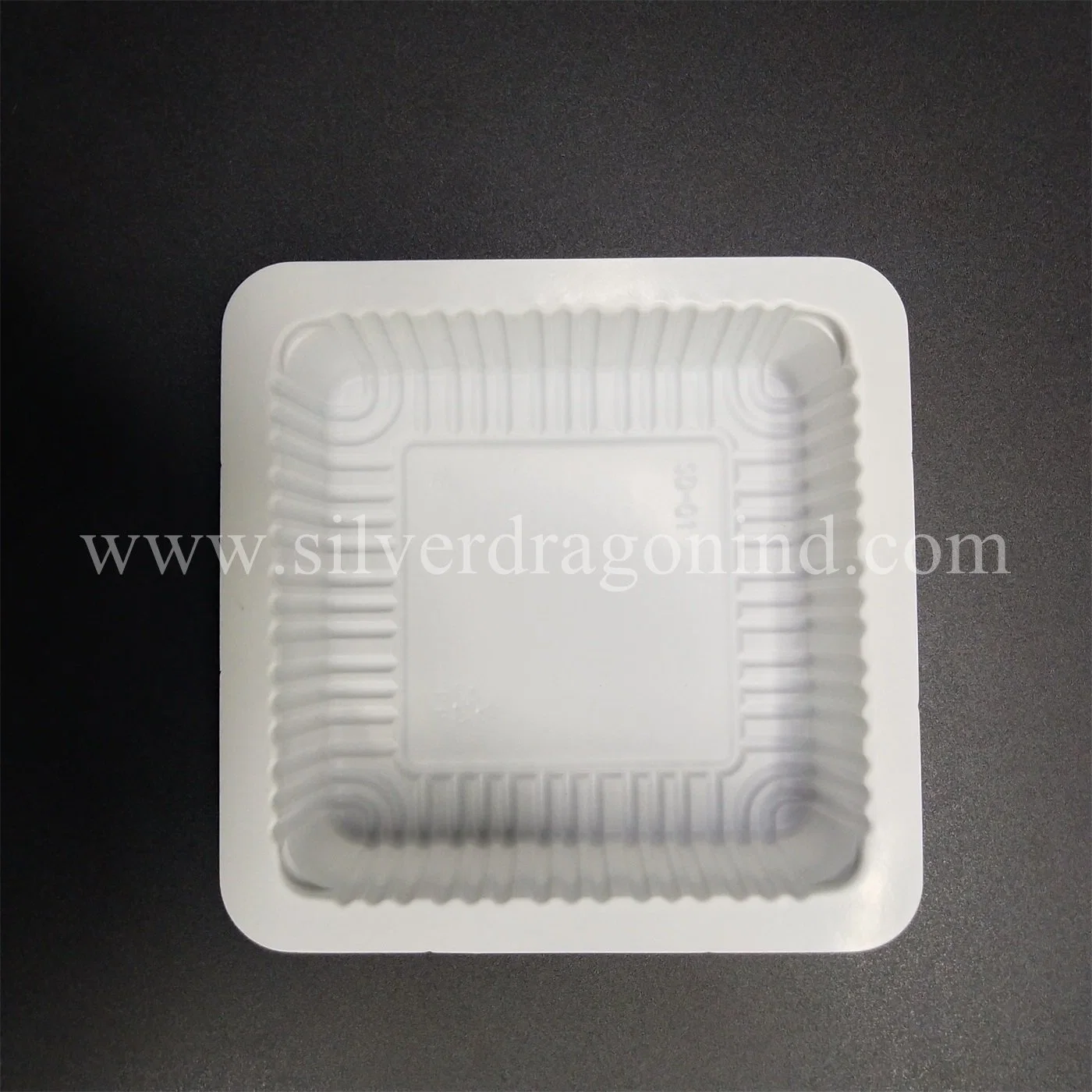 Custom White/Clear PP Plastic Tofu Tray, Tofu/Food Packing Tray