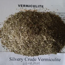 Bétons légers d'alimentation en usine pour l'isolant de vermiculite dans les aciéries Plaquettes de frein utilisé a élargi la vermiculite Vermiculite élargi argenté