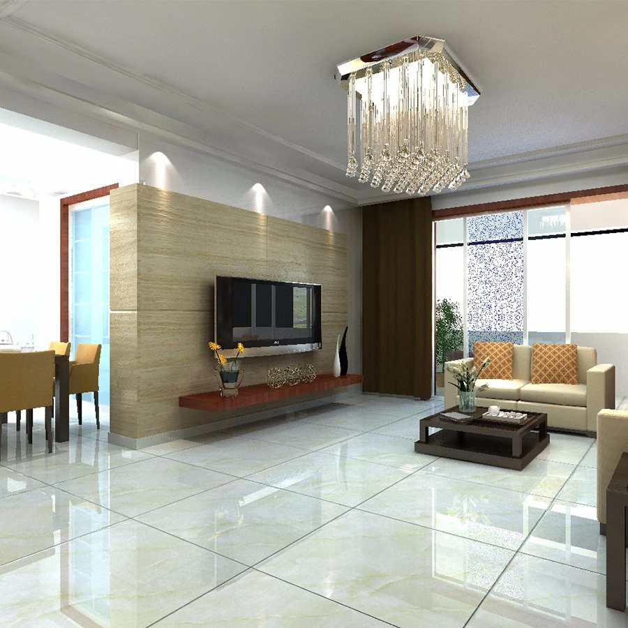 Modern Style Marble Porcelain Tile 600*600mm Ceramica Porcelanato Cheap Ceramic White Floor Tile