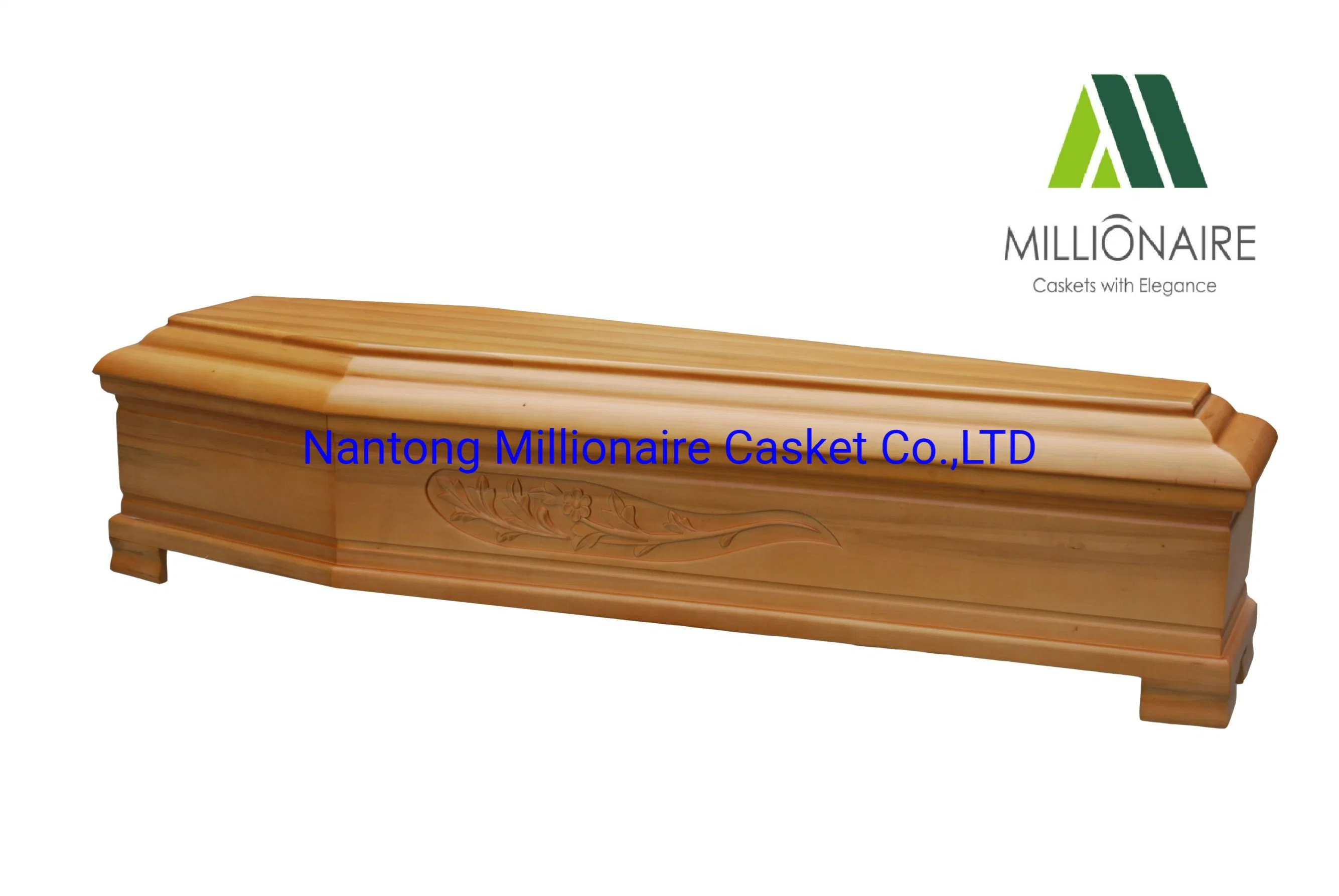 Paulownia Wood Coffins de Millionaire Casket Company para Europa y. Mercado del Caribe