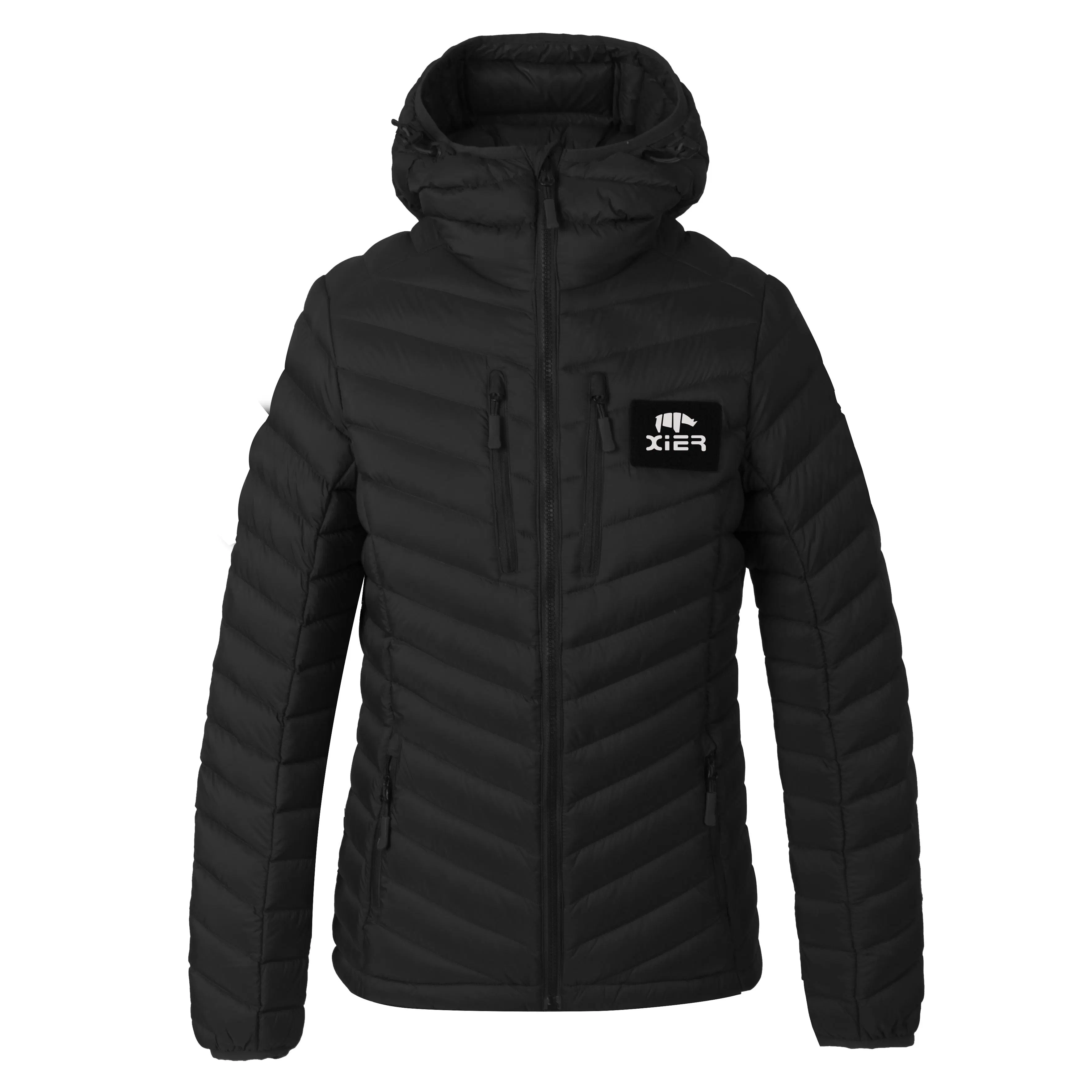 Rendimiento de alta calidad/alto costo OEM Factory Winter Jacket Mens Duck Down Padded Chaqueta cálida Parka sólida