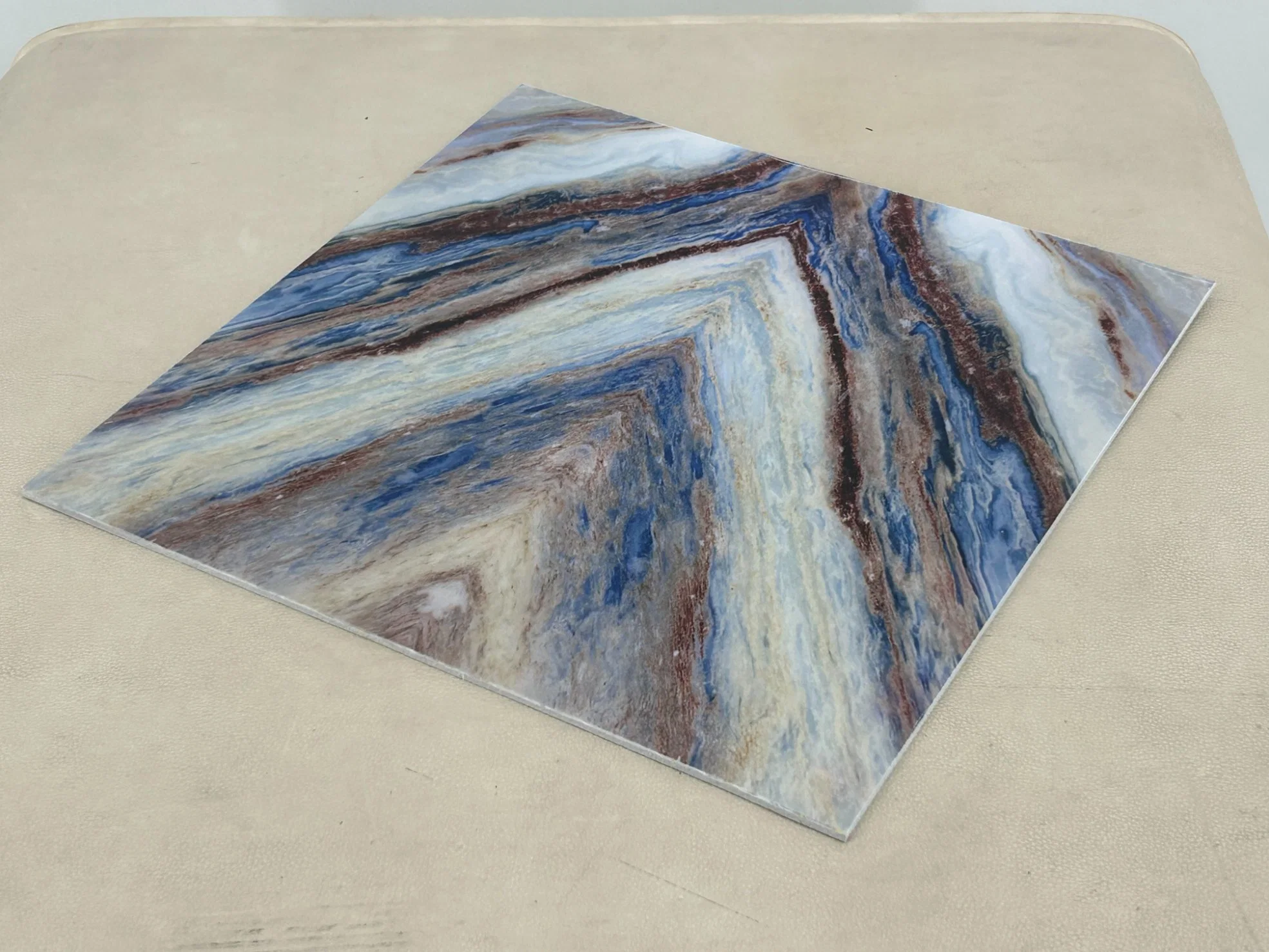 New Colours Indoor Use 1.22m Marble Sheet UV Board