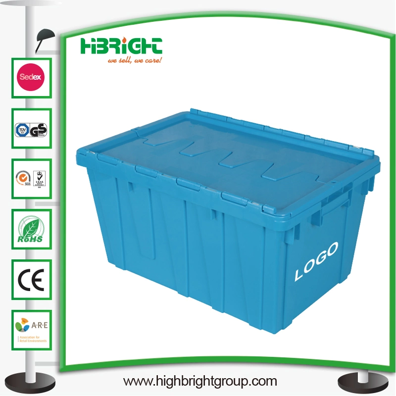 Nestable Stackable Crate Recycle Plastic Movable Turnover Container