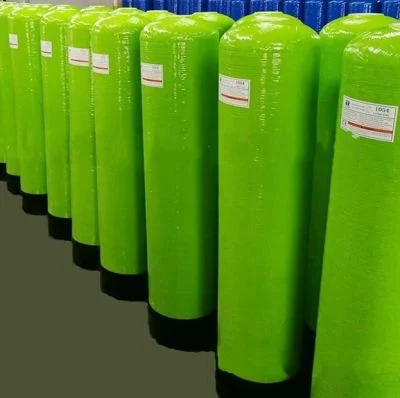 Waste Water Filter Treatment Equipment Plastic Fiberglass Pressure Resin Softener Tank