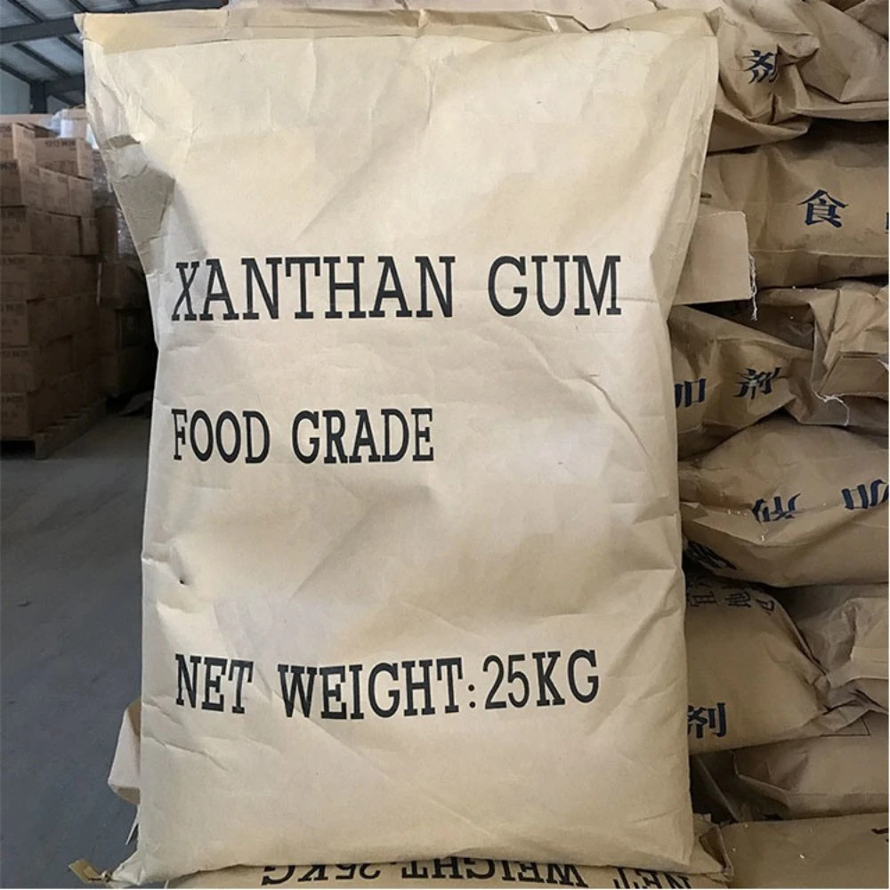 Желтый порошок пищевая добавка Fufeng Xanthan Gum заводская цена