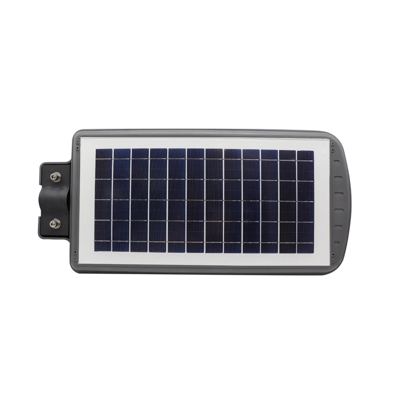 IP65 Resistente al agua de alimentación de batería inteligente del sensor de movimiento al aire libre jardín de la luz de montaje en superficie de 40 vatios2835 SMD LED 40W Luz solar calle