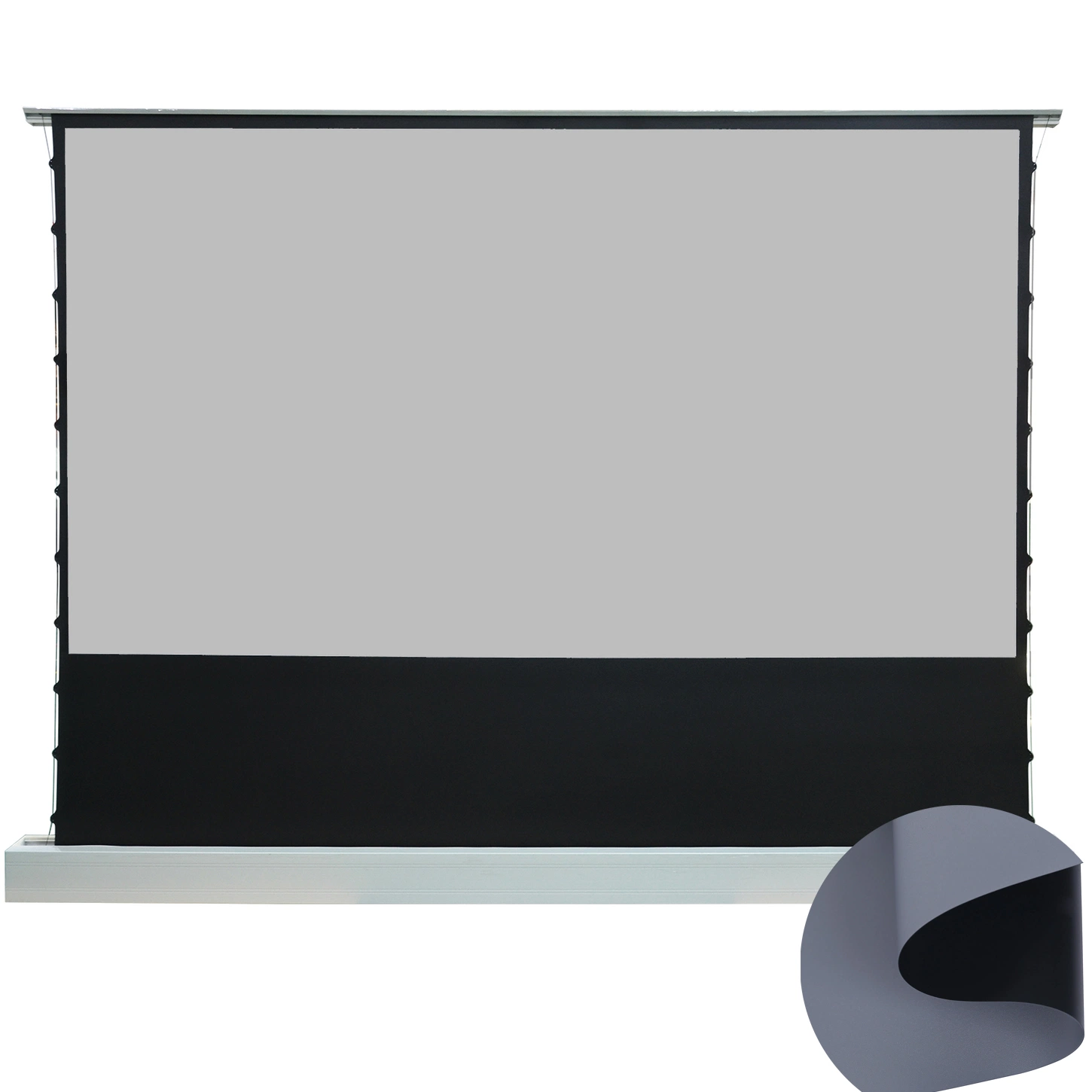 0.3mm Pet Anti Light Projection Screen Film Floor Standing Screen Film