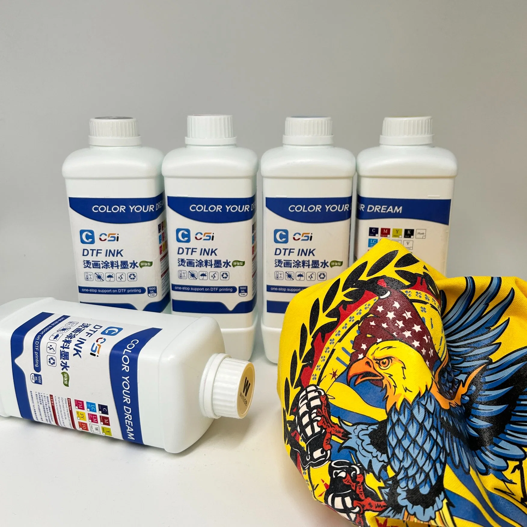 High quality/High cost performance  Wholesale/Supplier 1000ml Printer Dtf Inkjet Digital Printing Ink Dtf Ink