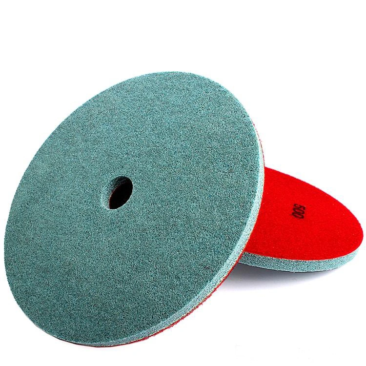 Magic Sponge Stone Boden Polierpad 10 Zoll D250mm Nylon Faserschwamm Polierpads für Steinoberflächen POLIEREN 10pcs