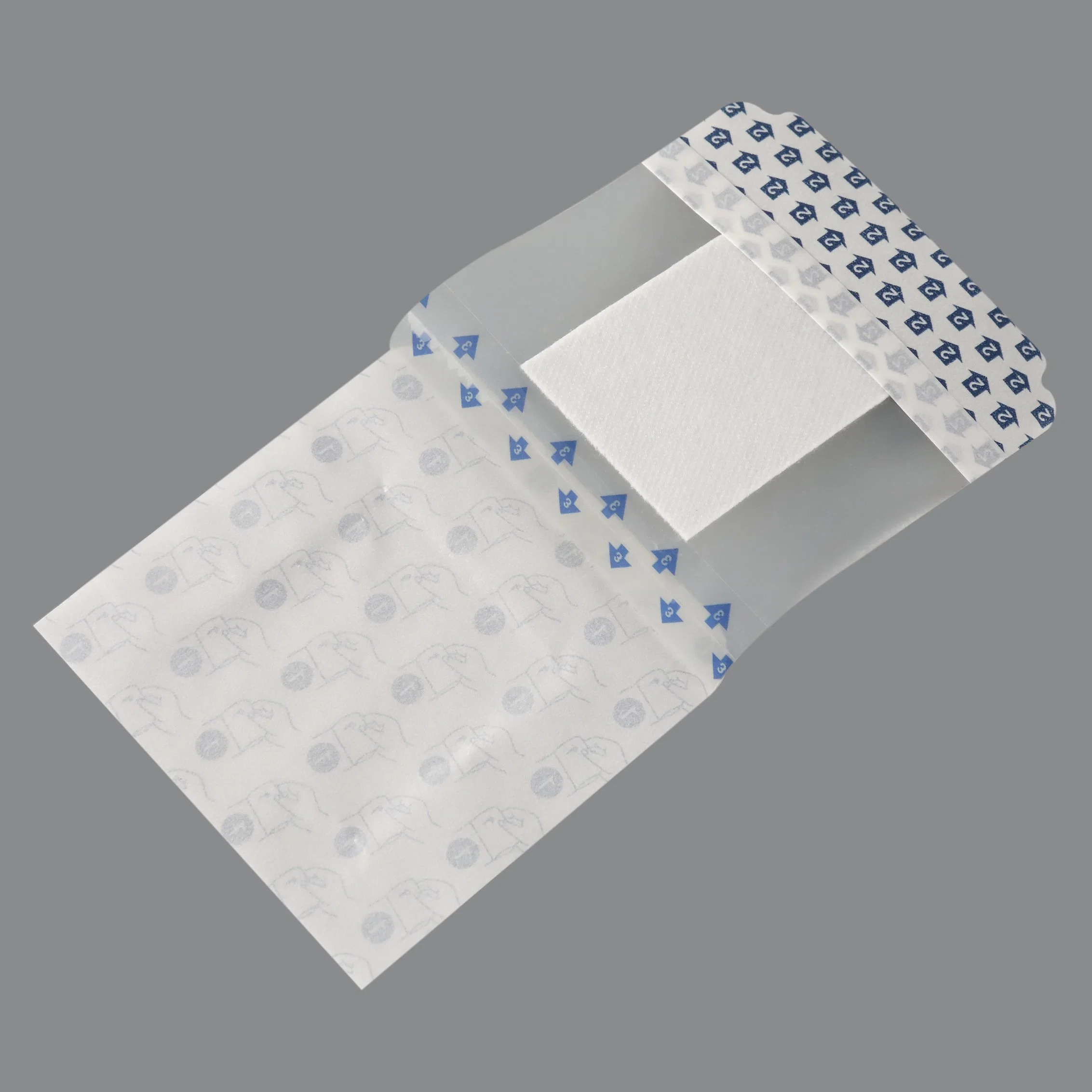 Good Air Permeability Surgical Non Woven Adhesive Wound Dressing