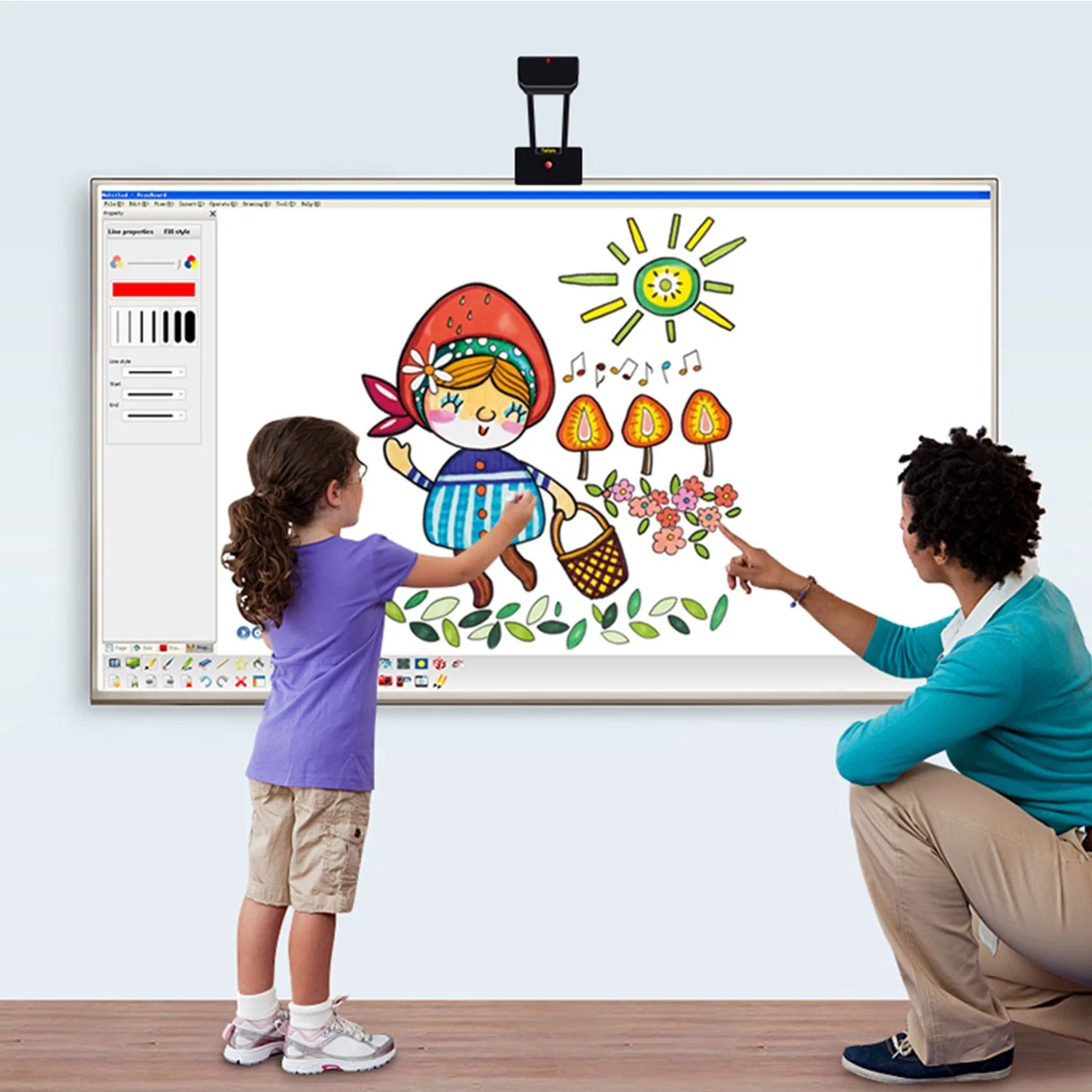 ODM Infrared TV-Brush Interactive Smart Panel Muti-Touch Device Tvb120