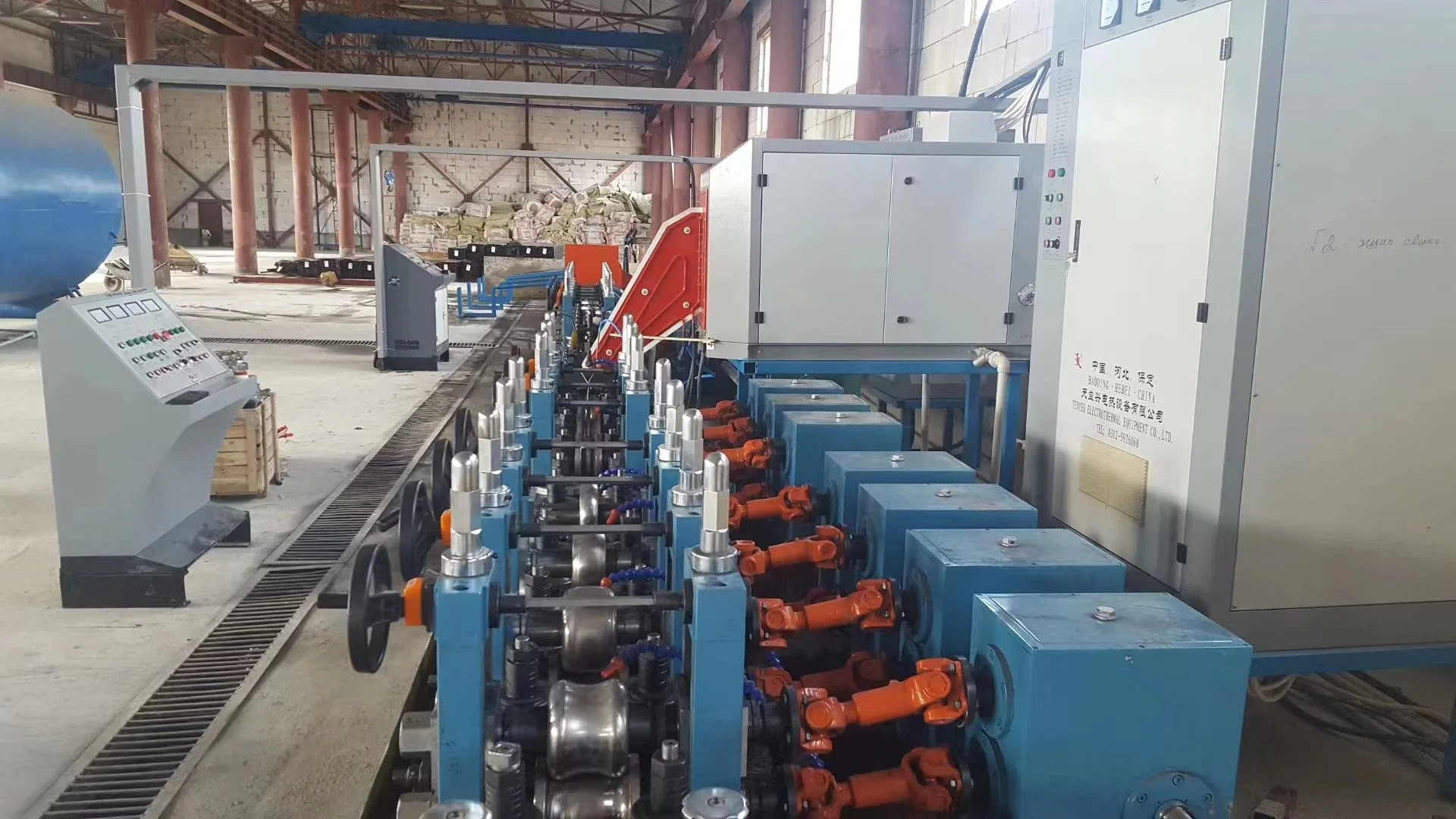 Hf Straight Seam Welded Pipe ERW Pipe Making Machine Pipe Mill Pipe Production Line Tube Forming and Welding Machine