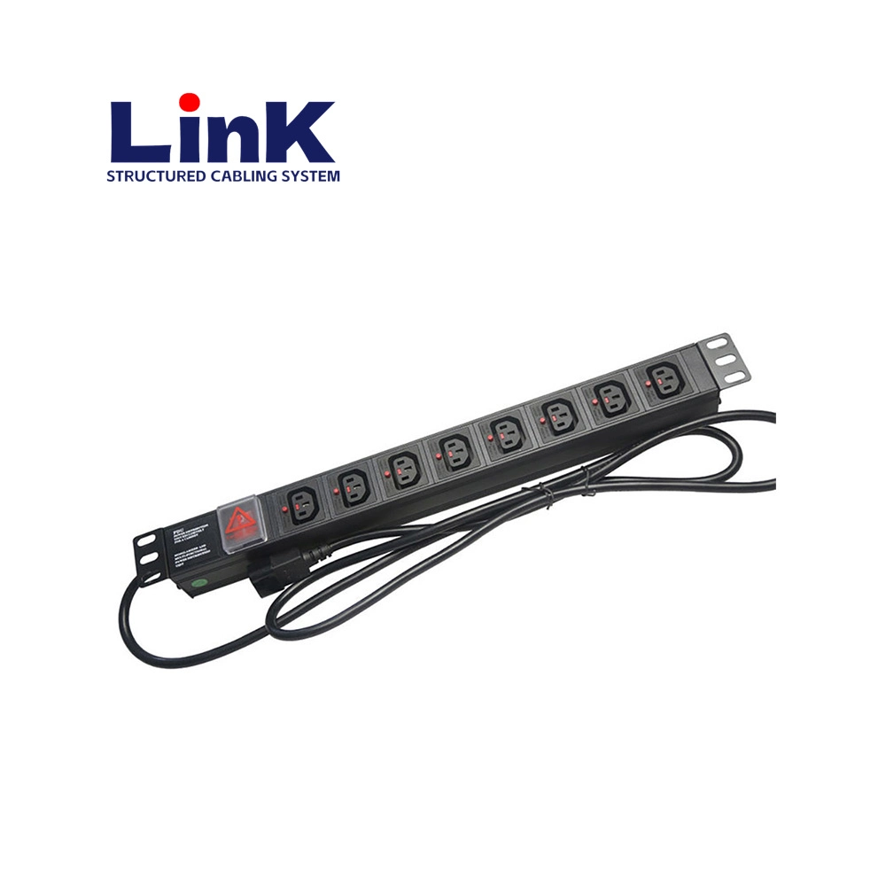 Basic Rack-Mounted PDU with 6/8/12 Surge-Protected Outlets and Circuit Breaker