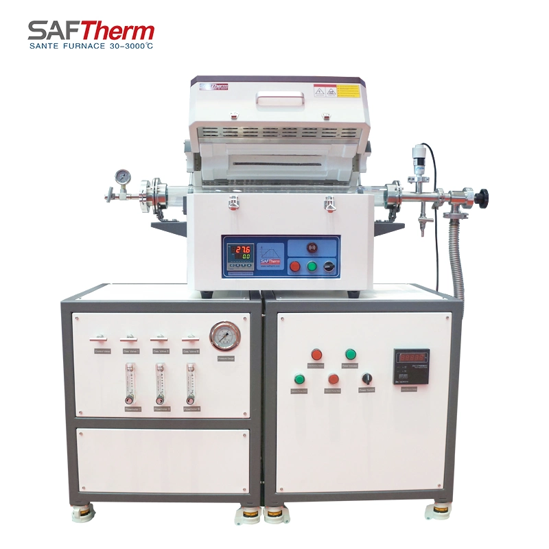 Programmable Vacuum Tube Furnace Laboratory CVD System Pid Automatic Digital Temperature Control