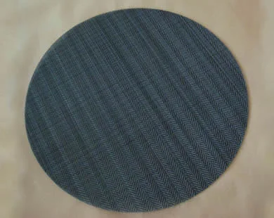 Black Wire Tuch Filter Disc für Kunststoff-Granulator