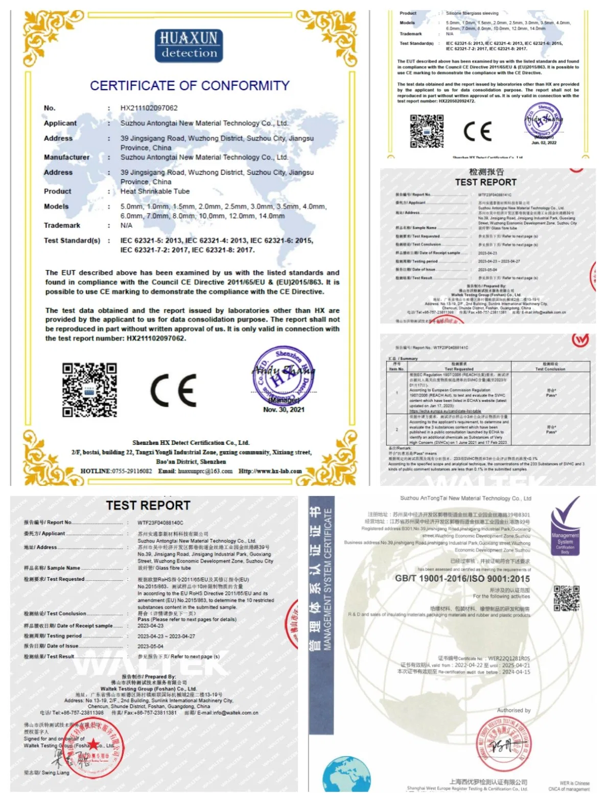 150 Los equipos terminales de crimpado de empalme de tubo termorretráctil de soldadura eléctrica sello impermeable Butt Conectores Cable Kit de Terminales de empalme