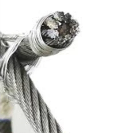 3/8'' Electric Galvanized White PVC Steel Wire Rope PP PE Coated Wire Rope