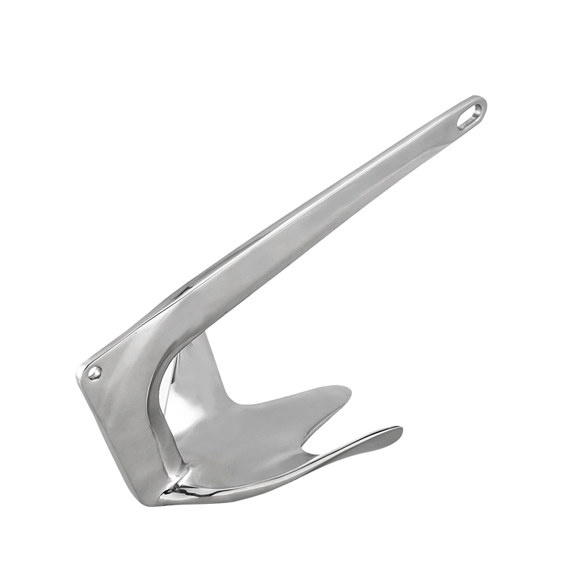 Marine Hardware AISI316 Stainless Steel Bruce Boat Anchor Mirror Polished Manufacturers