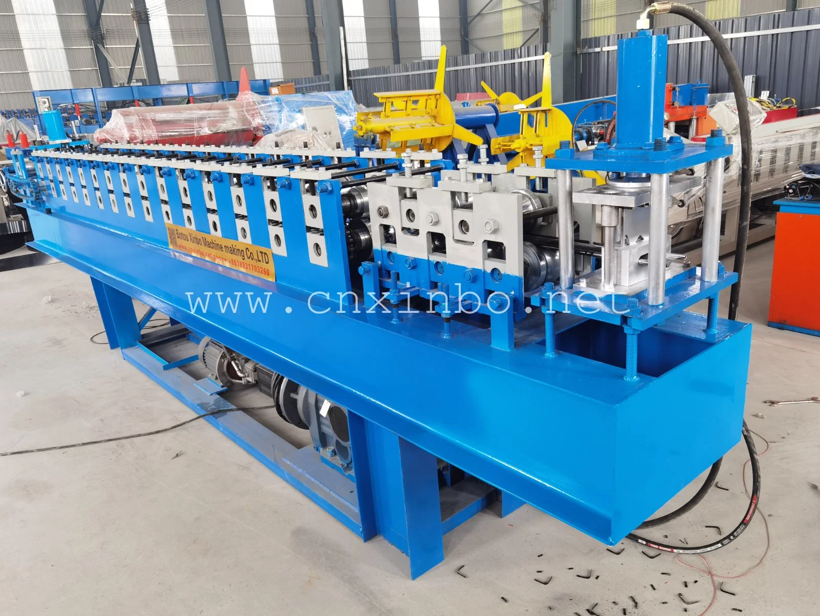 Automatic Steel Shutter Door Roll Forming Machine/Production Line Manufacturer