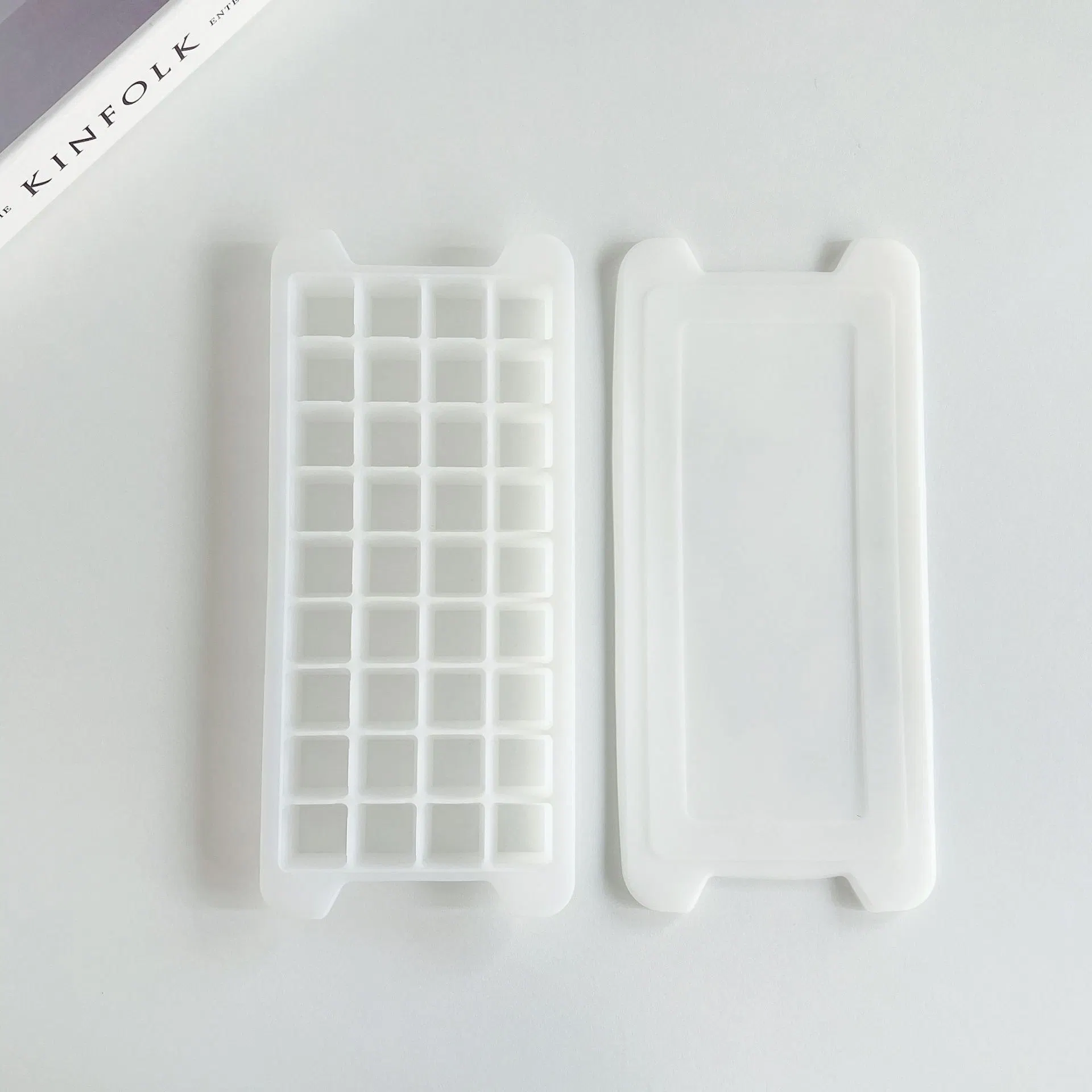 صينية جليز Silicone Cube مخصصة 36-Grid Square لشرب النبيذ